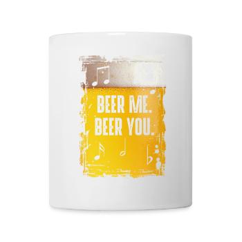 Beer Me Beer You - Tasse - Weiß - Vorne