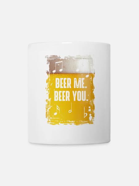 Beer Me Beer You - Tasse - Weiß