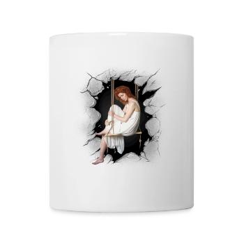 Girl Emotions Feelings Depression Grief - Mug - white - Front