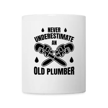 Plumber Grandpa - Mug - white - Front