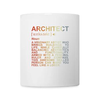 Architect Explanation of terms - Mug - white - Front