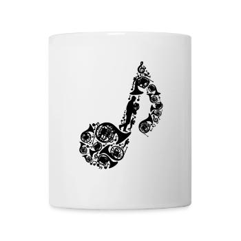 Clairon - Mug blanc - blanc - Devant