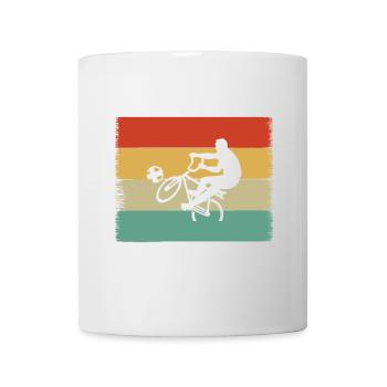 Radball Kleidung - Tasse - Weiß - Vorne