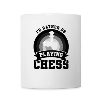 Chess Player Joke - Mug - white - Front