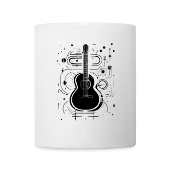 Guitar Sketch - Mug - white - Front