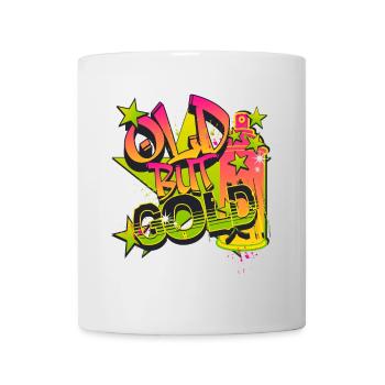 Vieux mais doré Graffiti de New York - Mug blanc - blanc - Devant