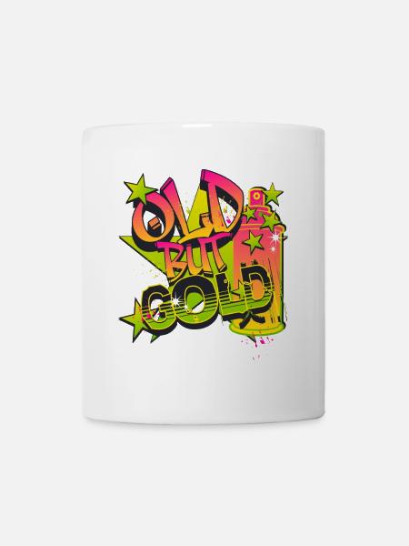 Old but Gold New York Graffiti - Tasse - Weiß