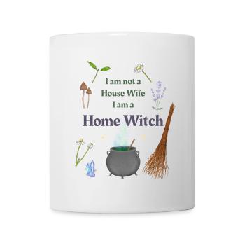 I am not a House Wife I am a Home Witch - Mug - white - Front