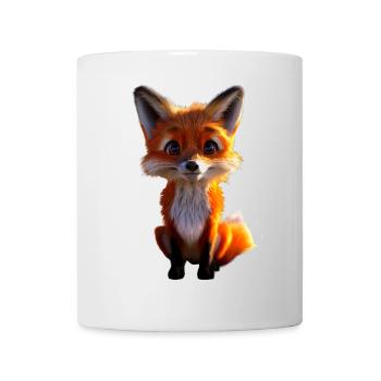 Renard J’aime les renards Renard roux Renard mignon sauvage - Mug blanc - blanc - Devant