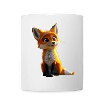 Renard J’aime les renards Renard roux Renard mignon sauvage - Mug blanc - blanc - Devant