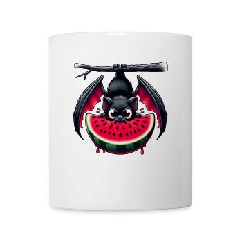 Bat Summer Fruit Melon - Mug - white - Front