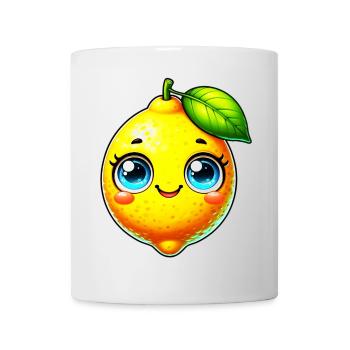 Citron Citrons - Mug blanc - blanc - Devant