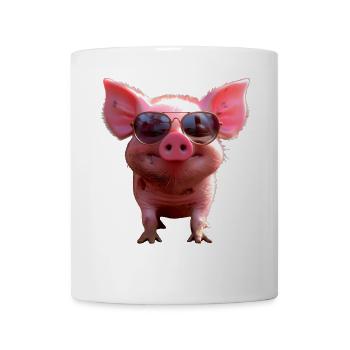 Pig Domestic Pig Pig Piglet Piggy - Mug - white - Front