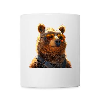 Brown Bear, Grizzly Bear, Bear Brothers, Dad, Wild Bears - Mug - white - Front