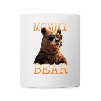Mommy Bear Mom Bear Mother's Day Grizzly Bears - Mug - white - Front