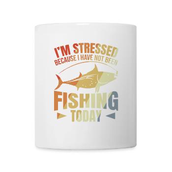 Angeln Motivation Spruch - Tasse - Weiß - Vorne