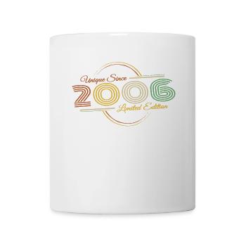 Birthday Retro Unique Since 2006 - Mug - white - Front