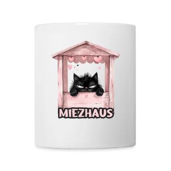 Annoyed cat in her kitty funny funny - Mug - white - Front