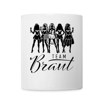 Team Braut Outfit JGA Junggesellenabschied Party - Tasse - Weiß - Vorne