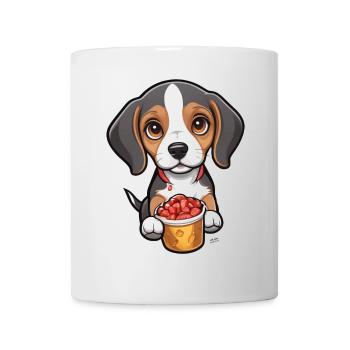 Tiny Beagle Pup - Mug - white - Front