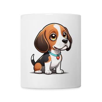 Beagle Heart Pup - Mug - white - Front