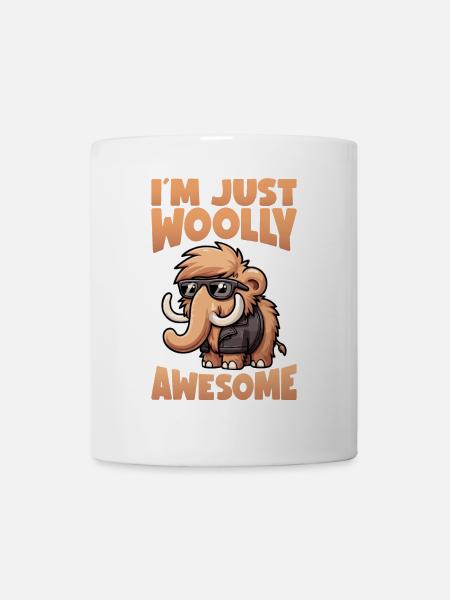 Mammouth laineux Mammouth Mammouth Cadeau de Mammouth - Mug blanc - blanc