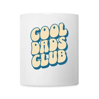 Cool Dads Club, Papa, Père, Fête des pères - Mug blanc - blanc - Devant