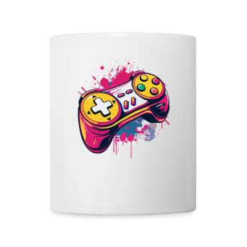 Manettes de jeu - Mug blanc - blanc - Devant