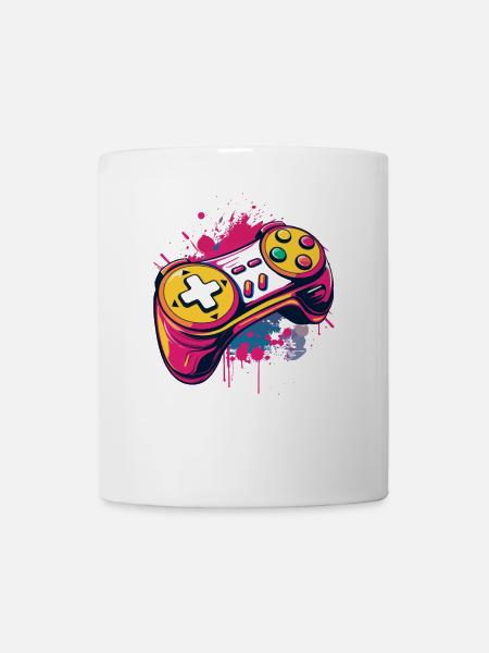 Gaming Controller - Tasse - Weiß