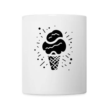 Ice cream - Mug - white - Front