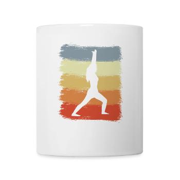 Yogini Vintage Look - Mug - white - Front