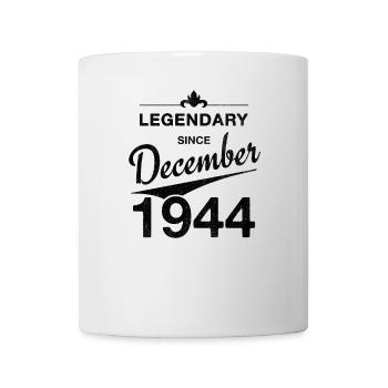 80th birthday Legendary since December 1944 - Mug - white - Front