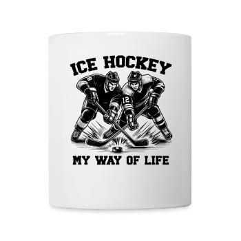 Ice Hockey Statement Fan Outfit Jersey Jersey - Mug - white - Front