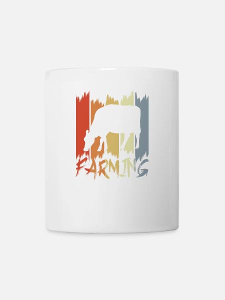 Milchbauer - Tasse - Weiß