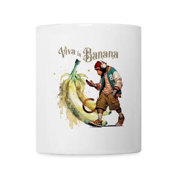 Viva la Banana StreetVibe - Tasse - Weiß - Vorne