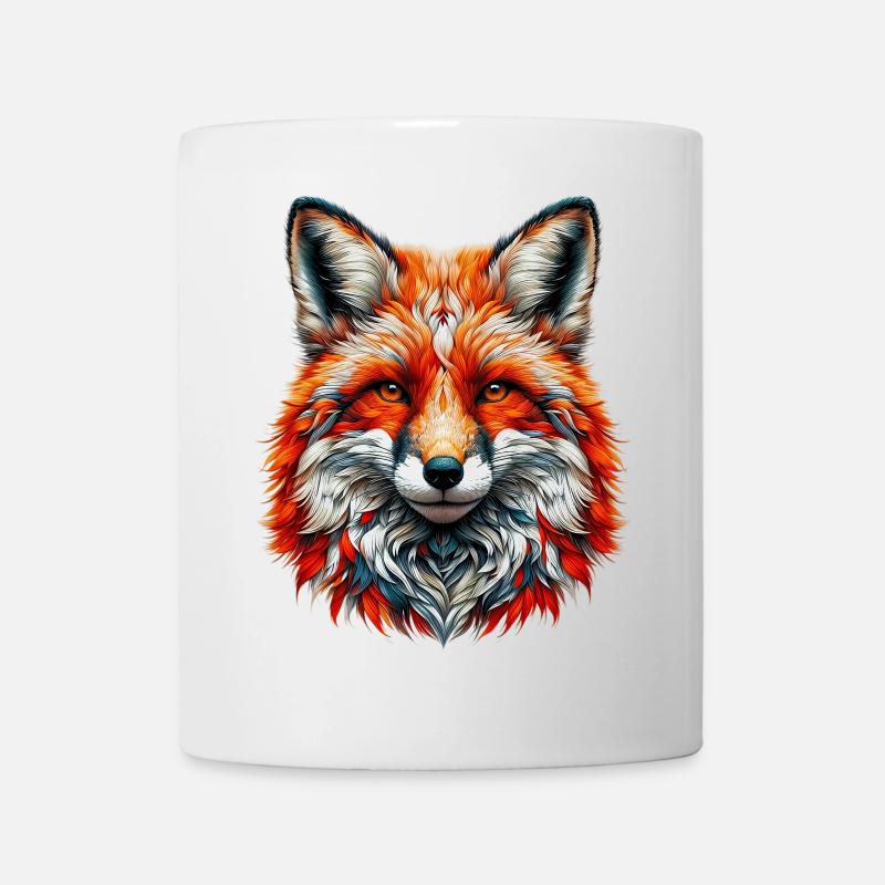 Fuchs - Tasse - Weiß