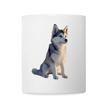 Husky Dogs Lover Dog Love Siberian Huskies - Mug - white - Front