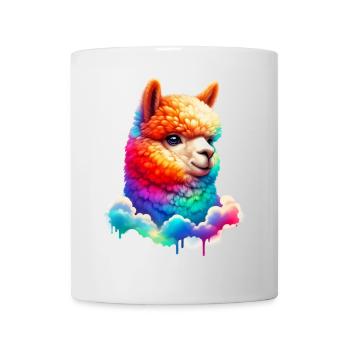 Alpaka - Tasse - Weiß - Vorne