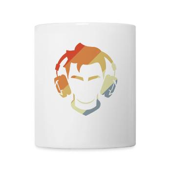 Gamer Vintage Look - Mug blanc - blanc - Devant