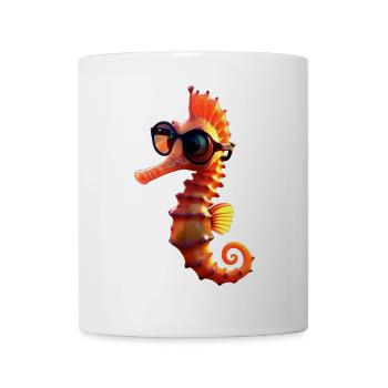Seahorse Aquarist Angler Cute Seahorse - Mug - white - Front