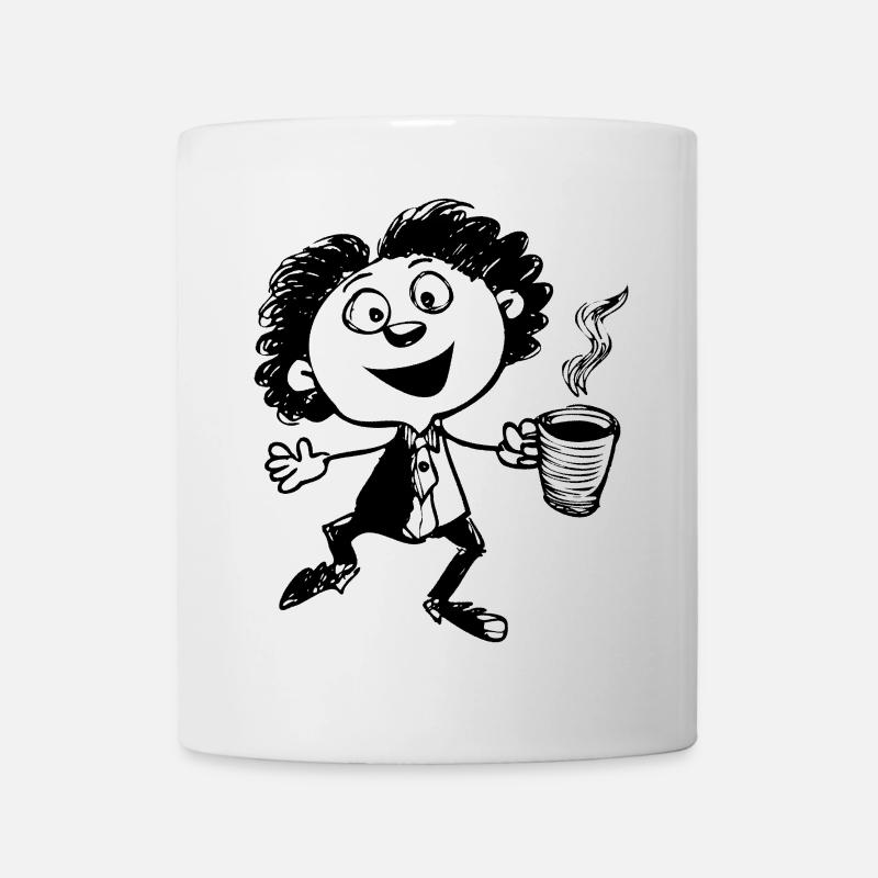 Heiße Tasse - Tasse - Weiß