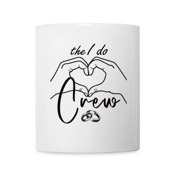 L’équipe I Do – Chemise de l’équipe de mariage - Mug blanc - blanc - Devant