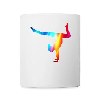 Turnerin Gymnastik Turnverein Turnen Turnsport - Tasse - Weiß - Vorne