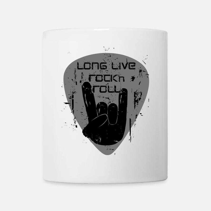 Longue vie au rock 'n' roll - Mug blanc - blanc