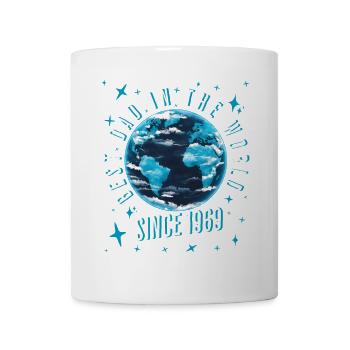 Bester Papa der Welt seit 1969 Vatertag - Tasse - Weiß - Vorne