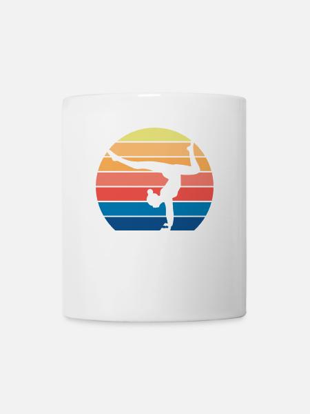 Gymnaste Gymnastique Club de gymnastique Gymnastique Gymnastique - Mug blanc - blanc