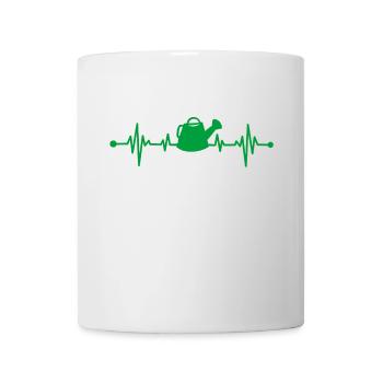 Garten Gartenarbeit Gießkanne - Tasse - Weiß - Vorne