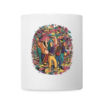 Fête de la Diverité Chromatique - Mug blanc - blanc - Devant