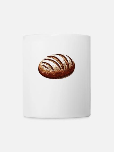 Pain au levain Pain au levain - Mug blanc - blanc