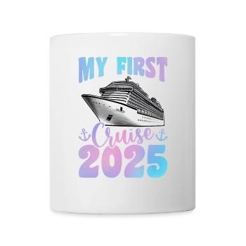 Croisière Vacances 2025 Croisière en famille - Mug blanc - blanc - Devant